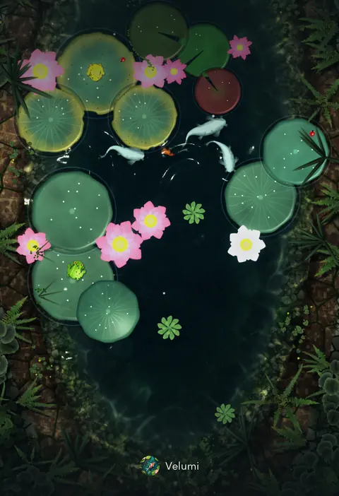 Velumi running on a phone home screen